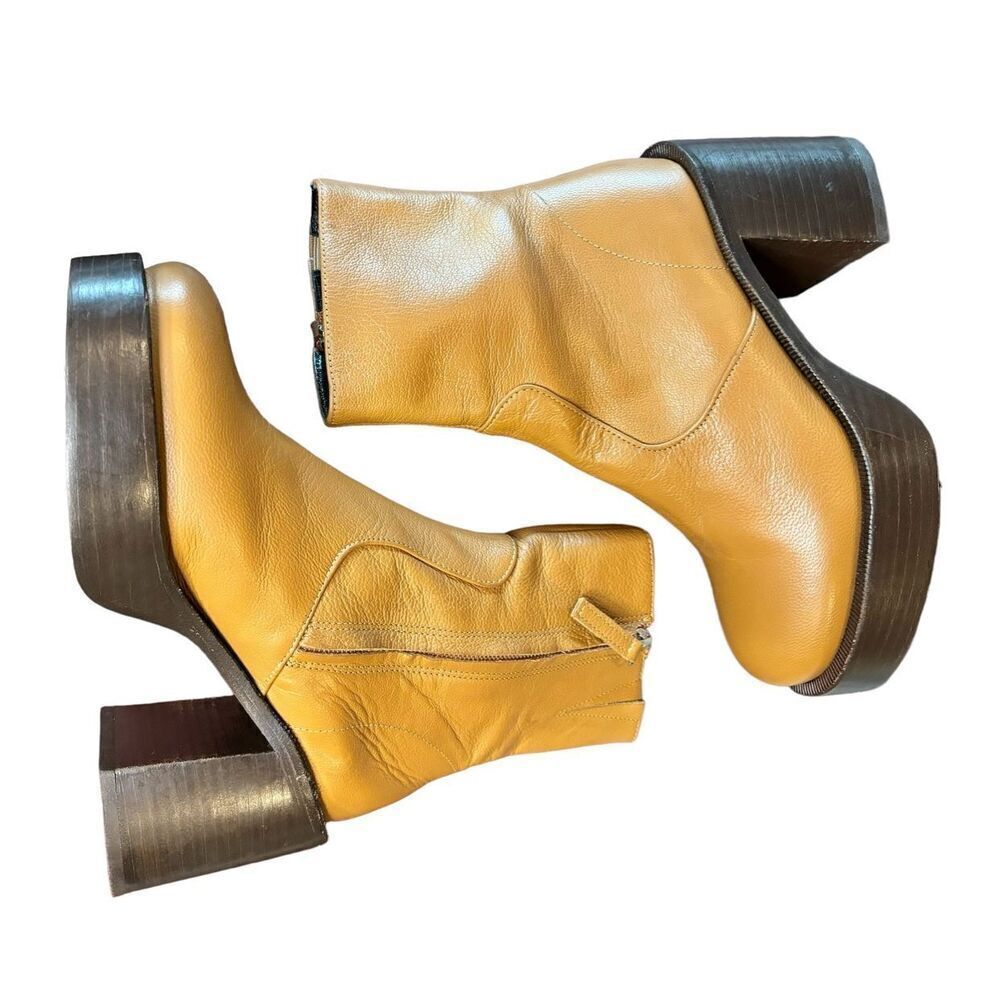 Simon Miller 90 mm Low Raid Ankle Boot in Tan NWOB Size 35/5 - Picture 3 of 7